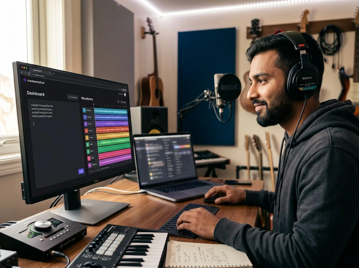 Turn Text or Lyrics into a Full Song