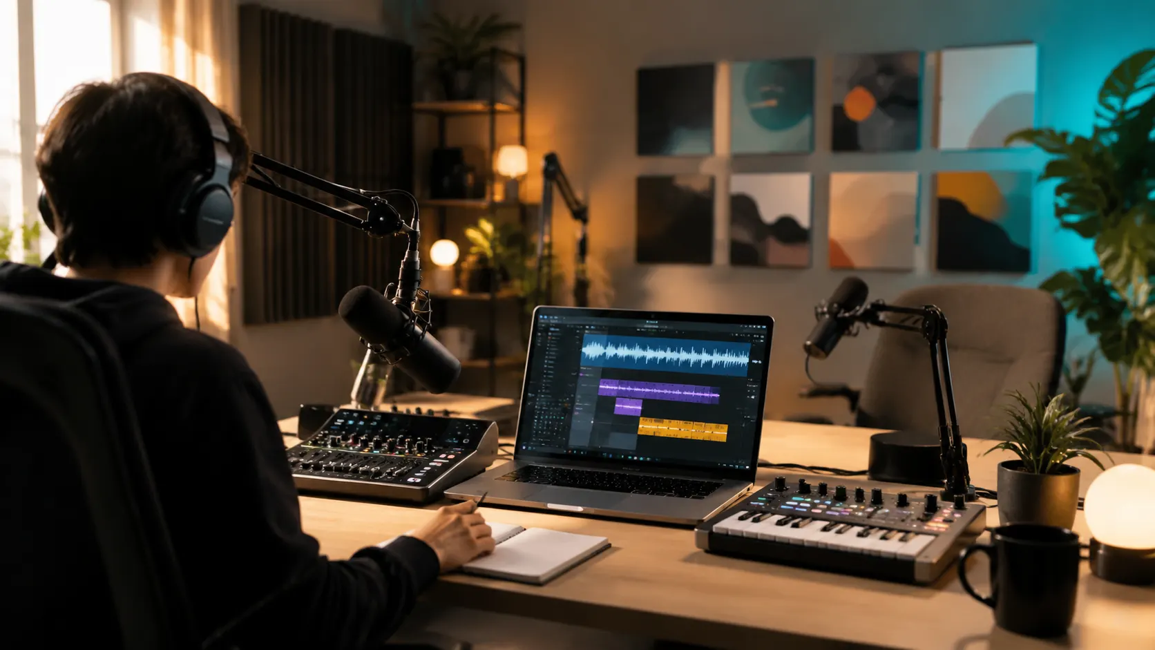 A recognizable show sound without a studio budget